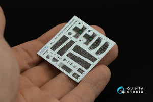 Intérieur imprimé en 3D et coloré sur papier décalcomanie Quinta Studio QD48282 F-104A/C (Kinetic) 1/48 – immagine 4