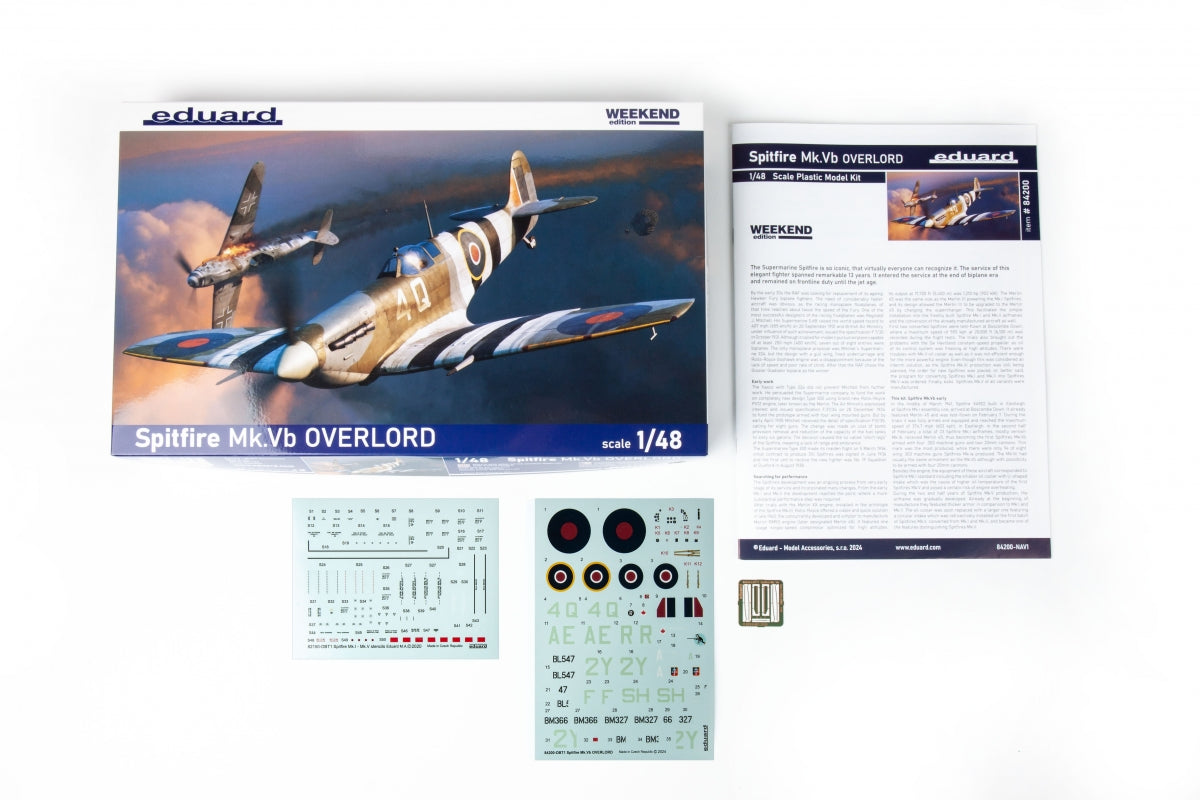 Eduard 84200 Spitfire Mk. Vb OVERLORD 1/48 – image 3