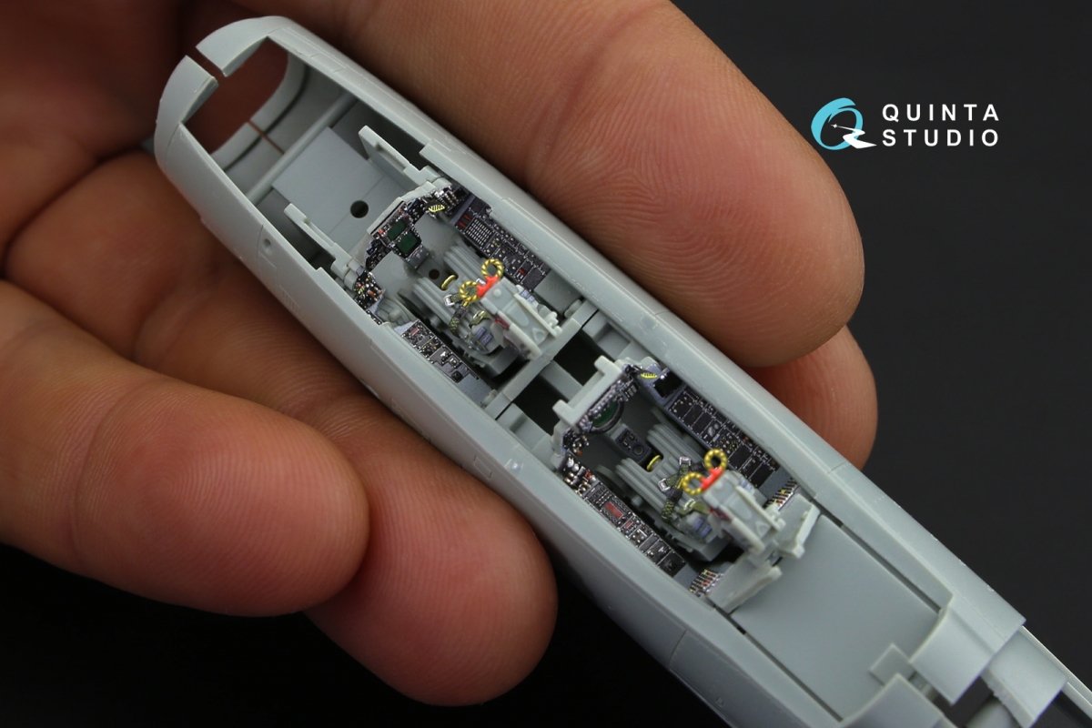 Quinta Studio QD72024 F-14A 3D-Printed &amp;amp; coloured Interior on decal paper (for Academy kit) 1/72 – zdjęcie 3