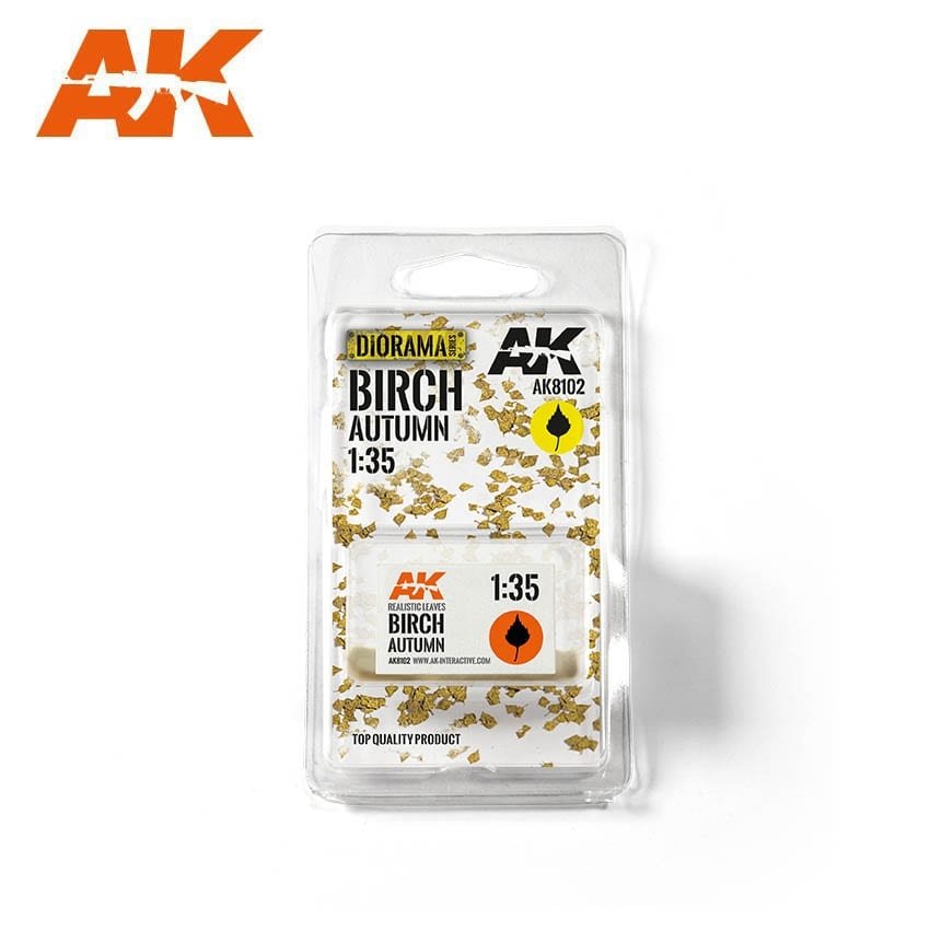 AK Interactive AK8102 BIRCH AUTUMN (HAUTE QUALITÉ) 1/35