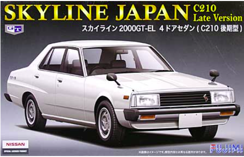 Fujimi 038766 Nissan Skyline Japon 2000GT-EL 4Dr Sedan C210 Version tardive 1/24