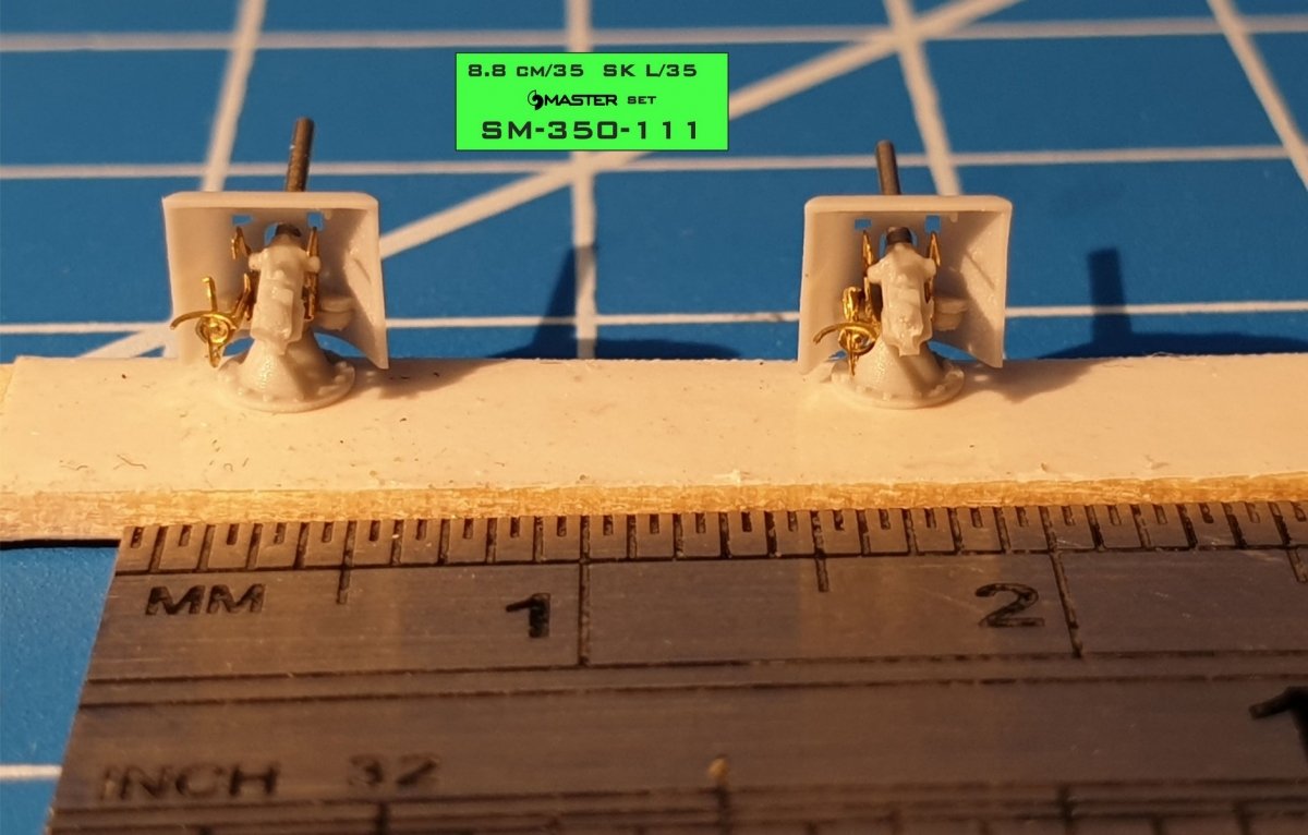 Master SM-350-111 Allemand 8,8 cm/35 (3,46 po) SK L/35 1/350 – Bild 6