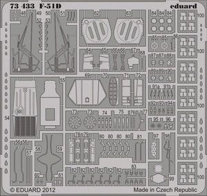 Eduard 73433 F-51D SA 1/72 ITALERI – immagine 2