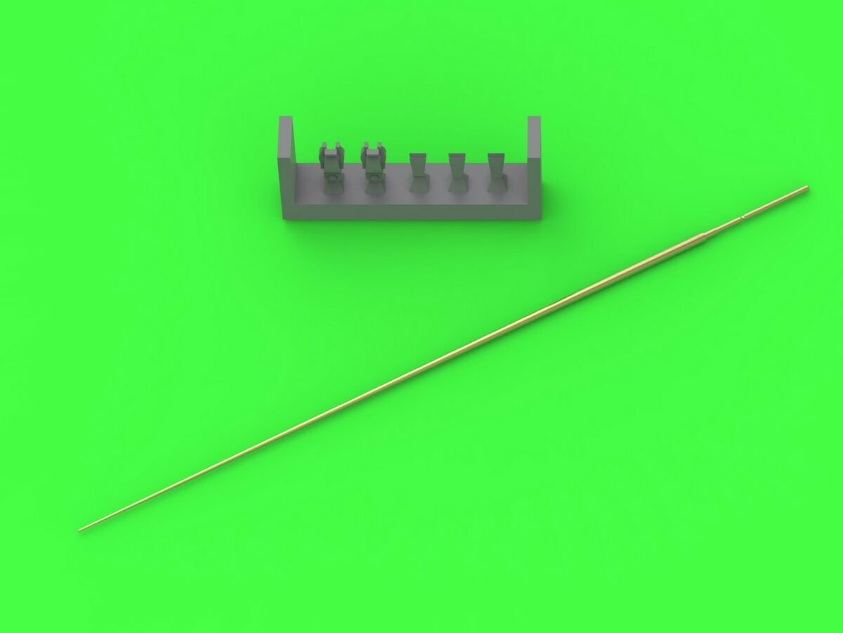 Antenne pliante allemande Master GM-72-017 de 2 m (pour PzKpfw II-IV de première génération) (1 pièce) 1/72