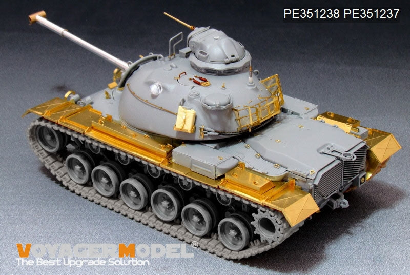 Kit de mise à niveau Voyager Model PE351238 pour char de combat principal américain moderne M48A3, compatible avec la maquette TAKOM 2162 au 1/35 – image 3