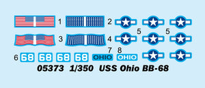 Trumpeter 05373 USS Ohio BB-68 1/350  – image 4