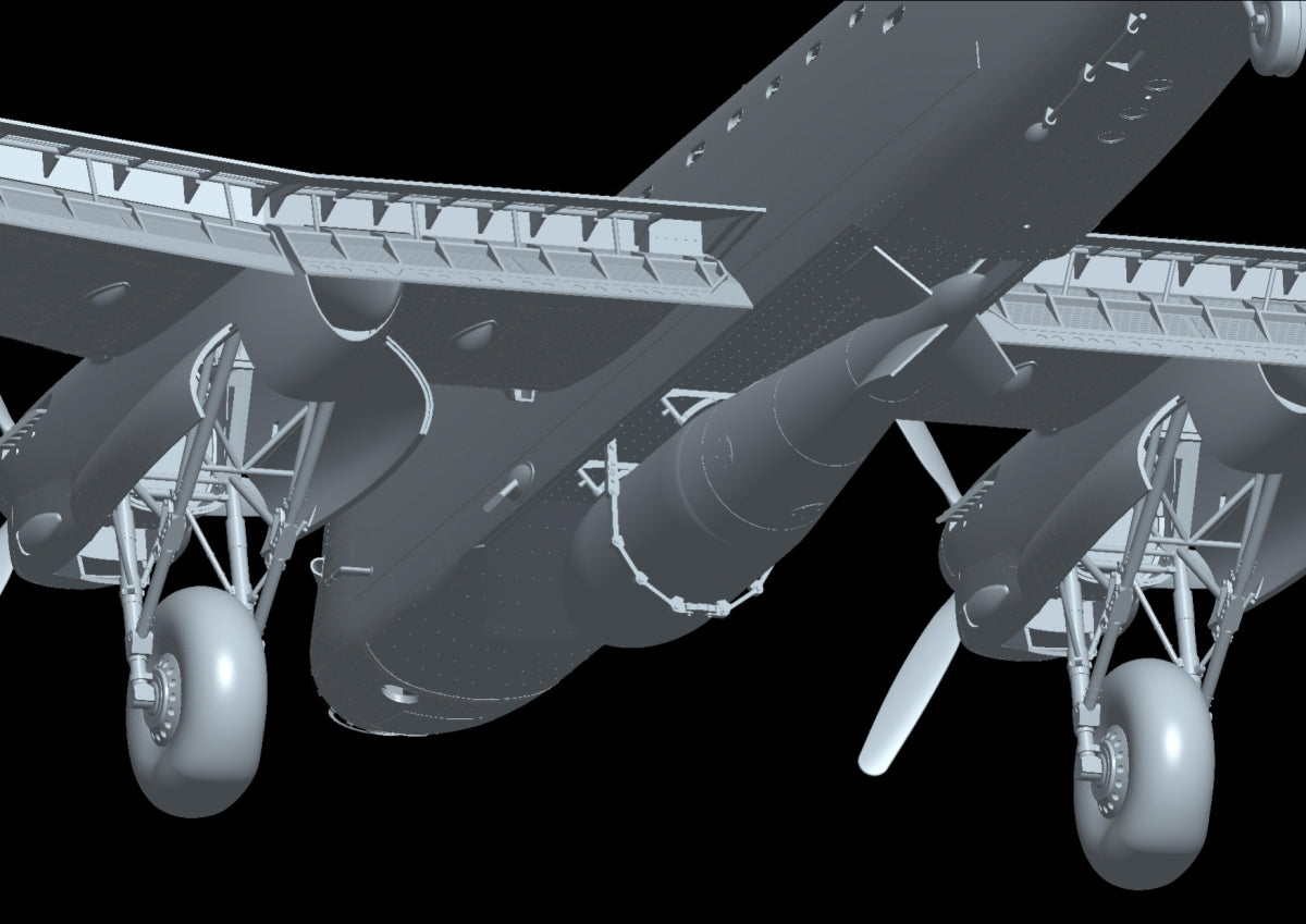 Maquette HK Models 01F007 Avro Lancaster B Mk.I Special Grand Slam 1/48 – Bild 7