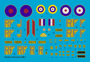 Hobby 2000 72001 Hawker Hurricane Mk. IA Escadron 303 Bataille d&amp;#39;Angleterre 1940 (1/72) – image 2