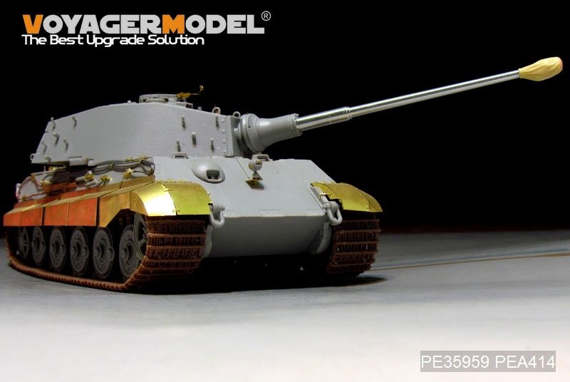 Voyager Model PE35959 WWII German King Tiger (Hensehel Turret) For HOBBYBOSS 84531 1/35 – zdjęcie 15