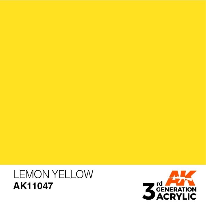 AK Interactive AK11047 Jaune Citron 17 ml