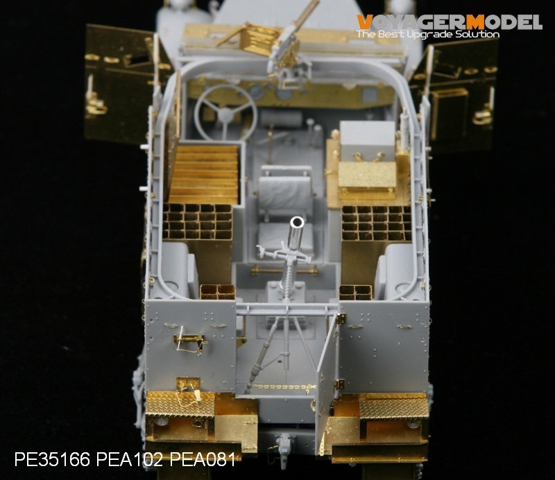 Voyager Model PEA102 - Rangement de munitions de 81 mm pour porte-mortier M4 (pour DRAGON 6361) 1/35  – image 4