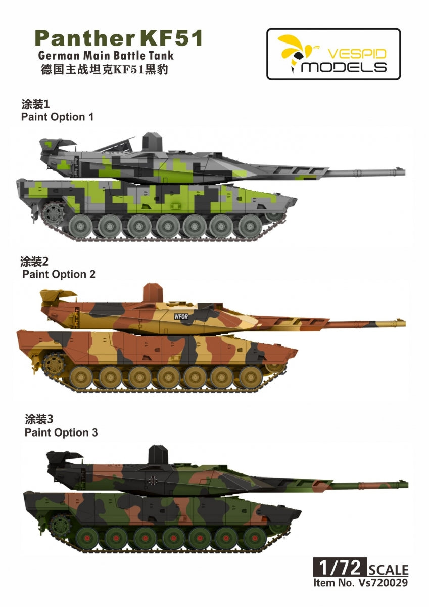 Vespid Models VS720029 Panther KF51 MBT 1/72 – zdjęcie 8