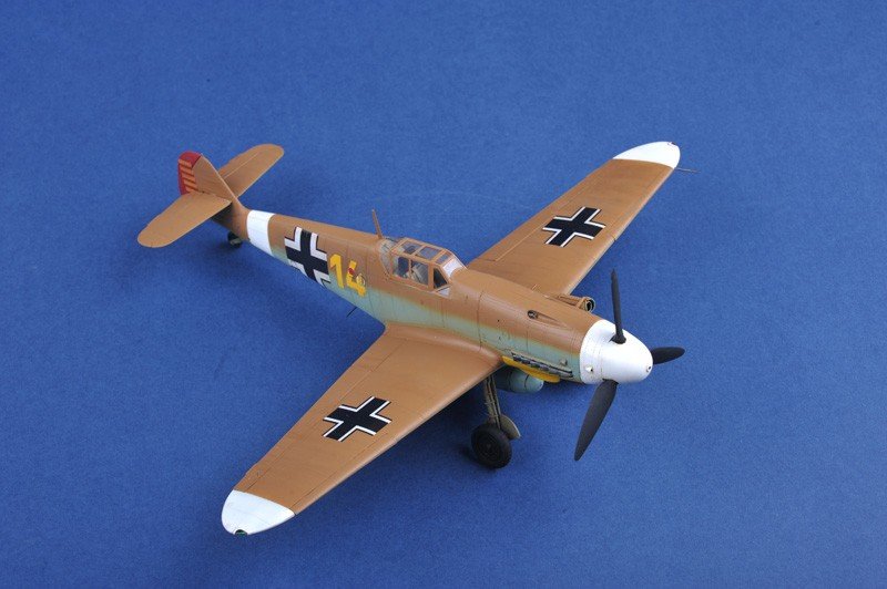 Trumpeter 02293 Messerschmitt Bf 109F-4/Trop 1/32 – imagen 8