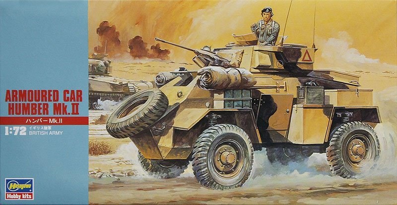 Hasegawa MT25 VOITURE BLINDÉE HUMBER Mk.II (1/72)