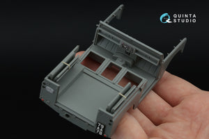 Intérieur imprimé en 3D et coloré sur papier décalcomanie (AK Interactive) pour Land Rover série 88 II (Quinta Studio QD+35139) (avec pièces en résine imprimées en 3D) à l&amp;#39;échelle 1/35 – Bild 12