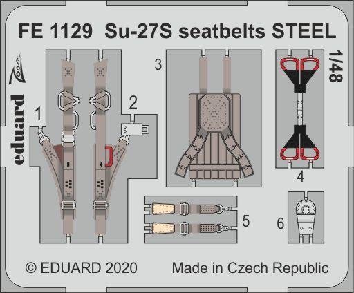 Eduard BIG49273 Su-27S pour Kitty Hawk 1/48 – Bild 3
