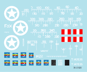 Star Decals 35-C1020 RMASG Shermans 1/35 – image 3