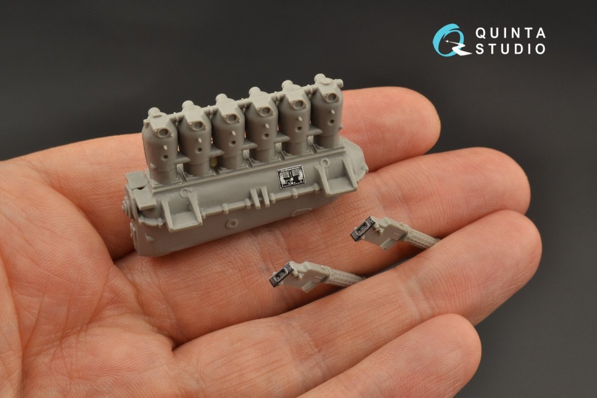 Quinta Studio QD32112 Pfalz D.III Intérieur imprimé et coloré en 3D sur papier décalque (Roden) 1/32 – immagine 7