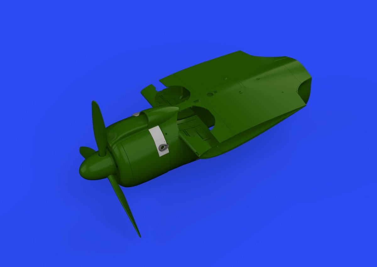 Échappements Eduard 648721 A6M2 Modèle 11, première version, impression EDUARD 1/48