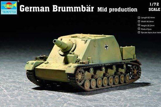 Trumpeter 07211 Brummbar allemand, production moyenne (1/72)