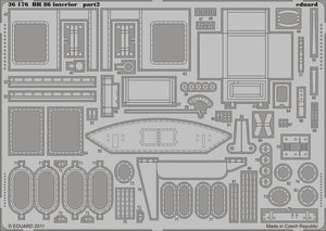 Eduard 36176 BR 86 intérieur 1/35 Trumpeter – Bild 2