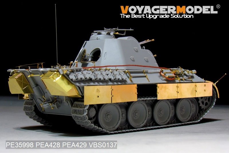 Maquette Voyager PE35998 FlaKPanzer V allemand de la Seconde Guerre mondiale, canon antiaérien FlaKvierling 20 mm MG 151/20, version de base pour TAKOM 2105 au 1/35 – image 5