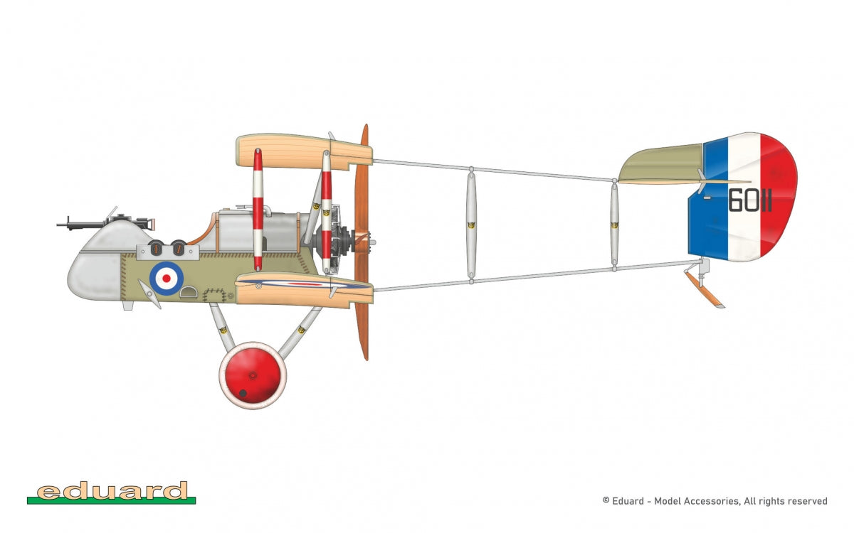 Eduard 8094 DH-2 - The ProfiPACK Edition 1/48 – zdjęcie 3