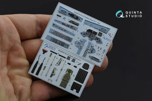 Intérieur imprimé en 3D et coloré sur papier décalcomanie Quinta Studio QD48203 Su-27 (Hobby Boss) 1/48 – image 12