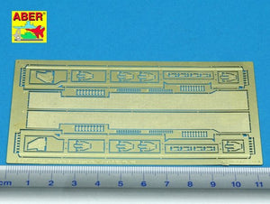 Aber 48005 Défenses pour canon automoteur antichar allemand Stug.III, Ausf.B et char PzKpfw III, Ausf.L (1/48)  – immagine 2