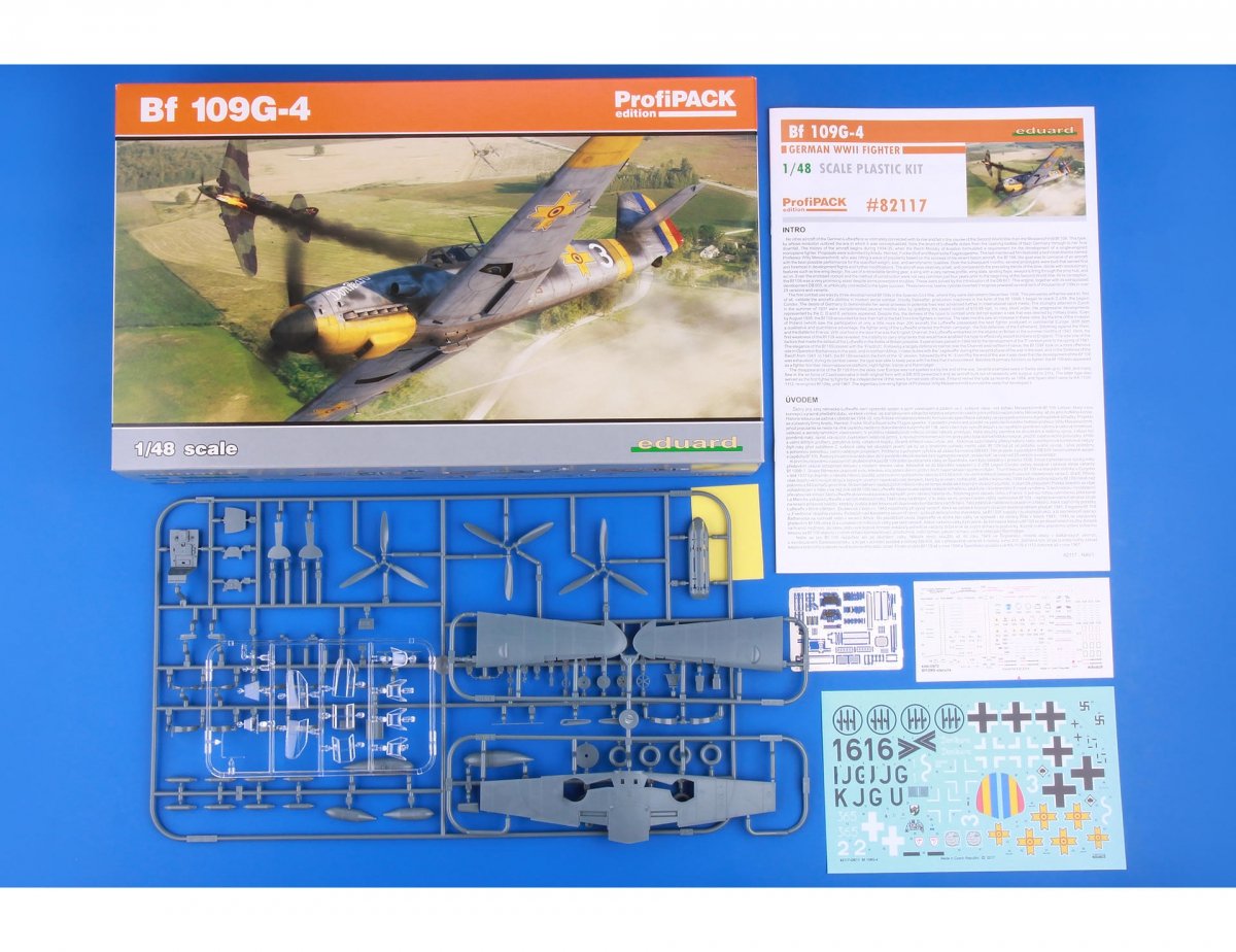 Eduard 82117 Bf 109G-4 1/48 – immagine 2