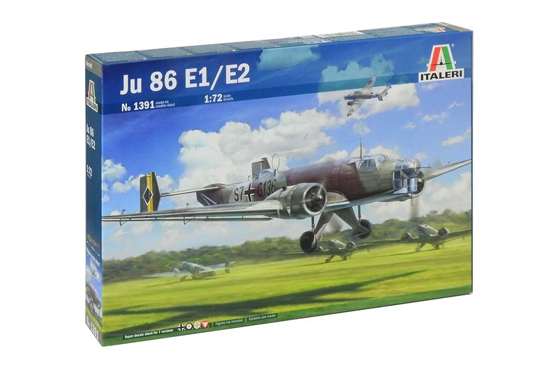 Italeri 1391 JU 86 E1/E2 1/72