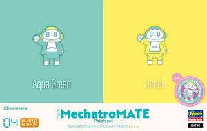 Hasegawa 64790 Creator Works Tiny MechatroMate 04 Aqua Green &amp;amp; Lemon