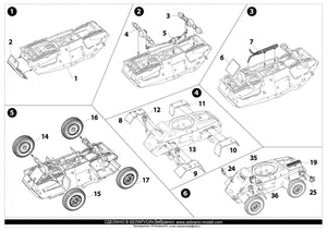 Voiture blindée Daimler Mk.IV 1/72 (réf. 72035) – image 4