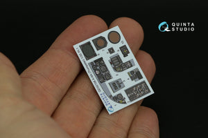 Intérieur imprimé en 3D et coloré sur papier décalcomanie Quinta Studio QDS-32108 A-6A Intruder (Trumpeter) (Petite version) 1/32 – immagine 7