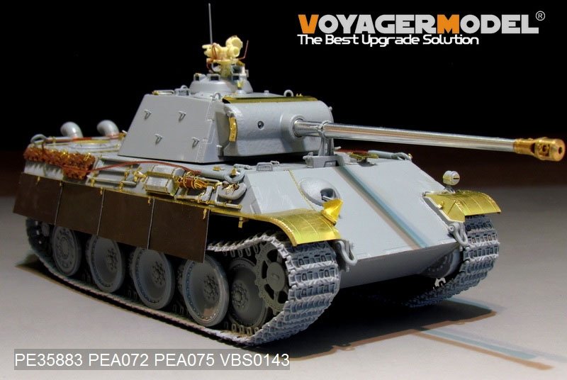 Maquette Voyager PE35883 Panther G allemand de la Seconde Guerre mondiale, version ultérieure, pour DRAGON 1/35 – image 10