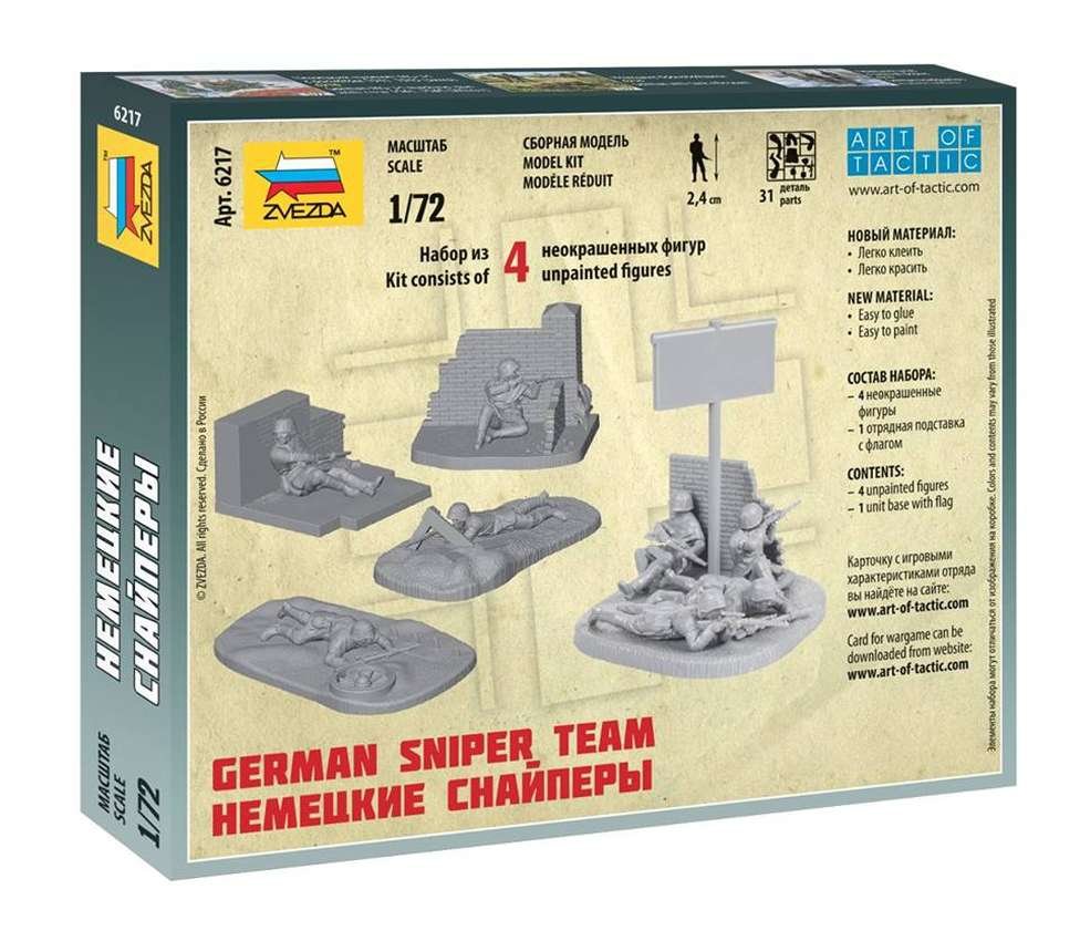 Zvezda 6217 Équipe de tireurs d&amp;#39;élite allemands (1/72) – Bild 2