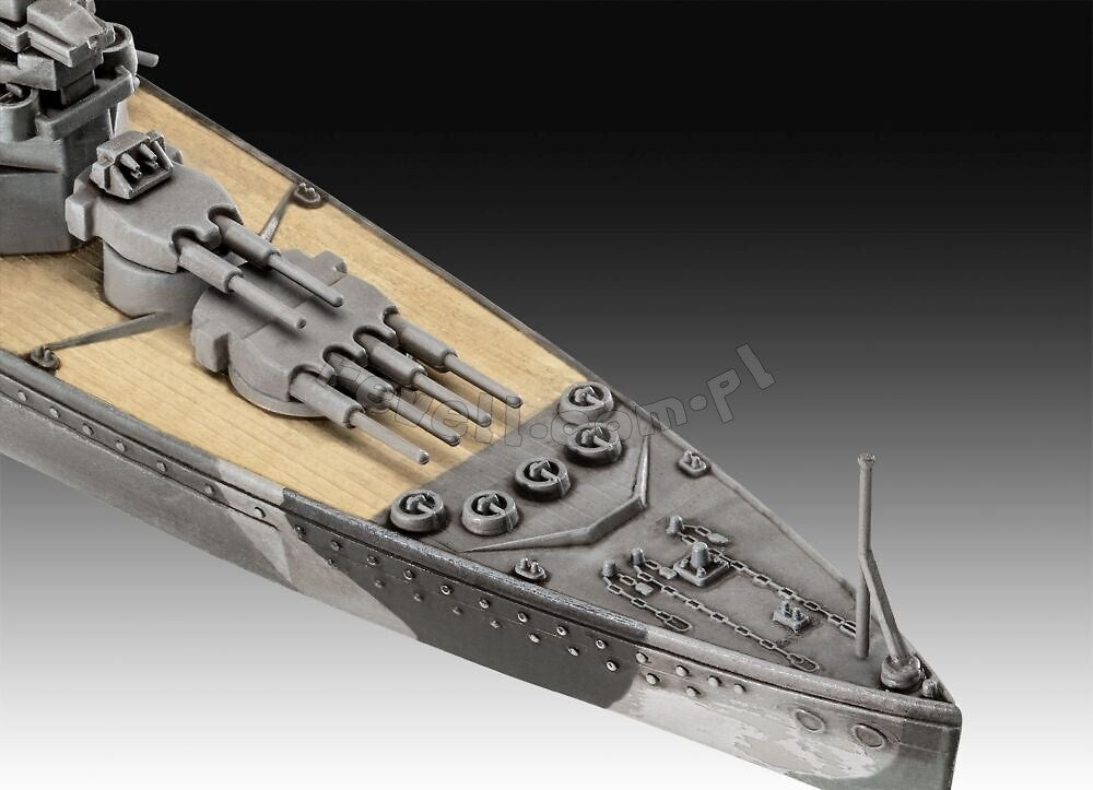 Revell 65182 Maquette du HMS Duke of York à l&amp;#39;échelle 1/1200  – image 3