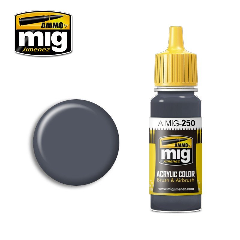 Munitions Mig Jimenez 0250 Bleu Nuit Gris 17 ml