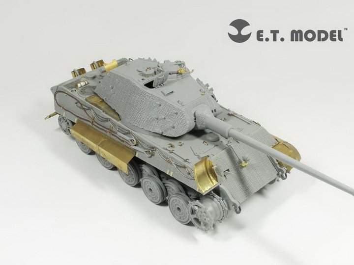 ET Model EA35-027 WWII German King Tiger/Jagdtiger Fender &amp; Side Skirts For DRAGON Kit 1/35