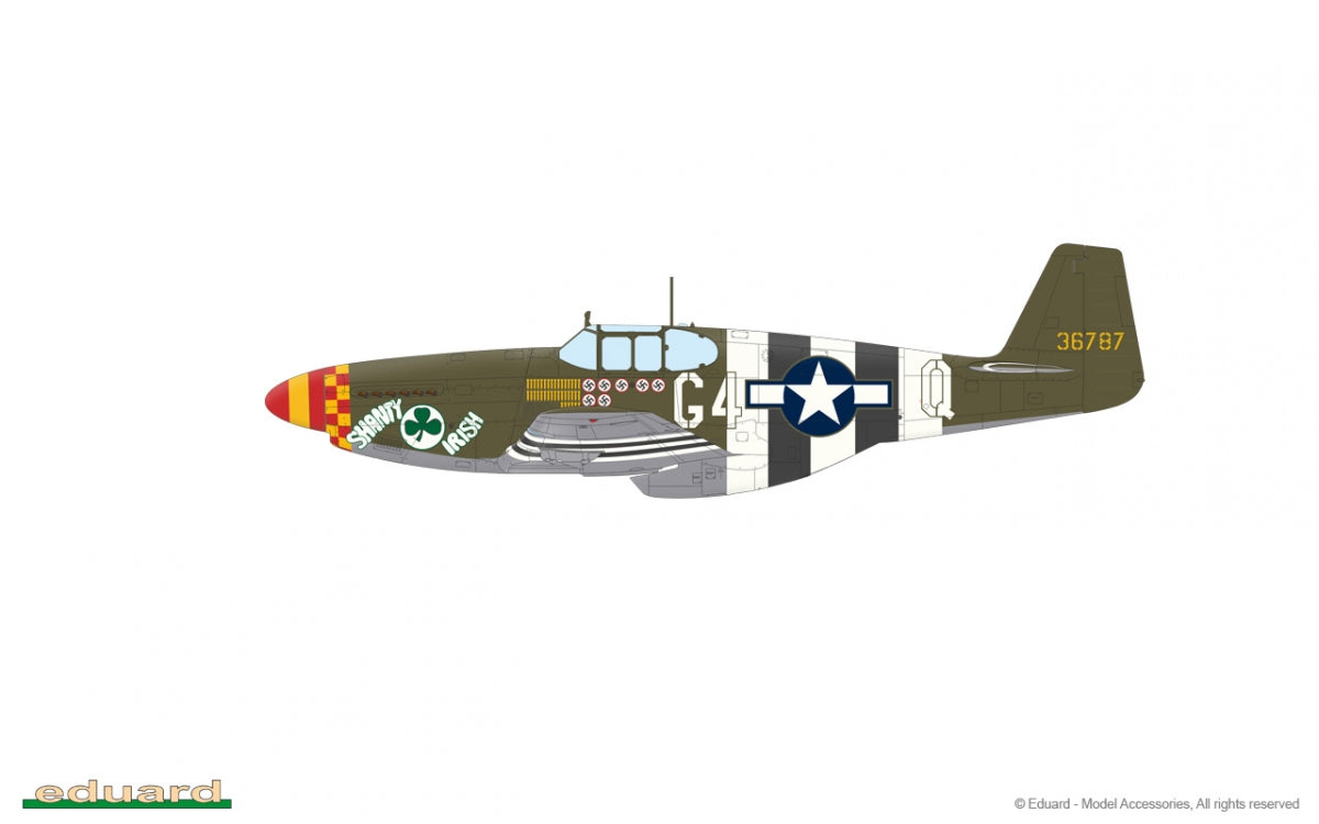 Verrière Birdcage Eduard 82107 pour P-51B Mustang, échelle 1/48 – image 9