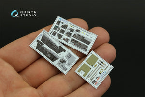 Intérieur imprimé en 3D et coloré sur papier décalcomanie Quinta Studio QD48280 F/A-18C (version tardive) (HobbyBoss) 1/48 – image 10