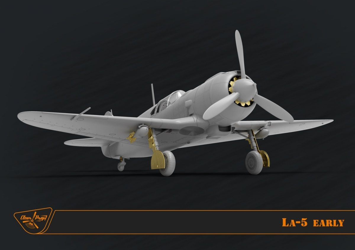 Clear Prop! CP72014 La-5 early version ADVANCED KIT 1/72 – zdjęcie 4