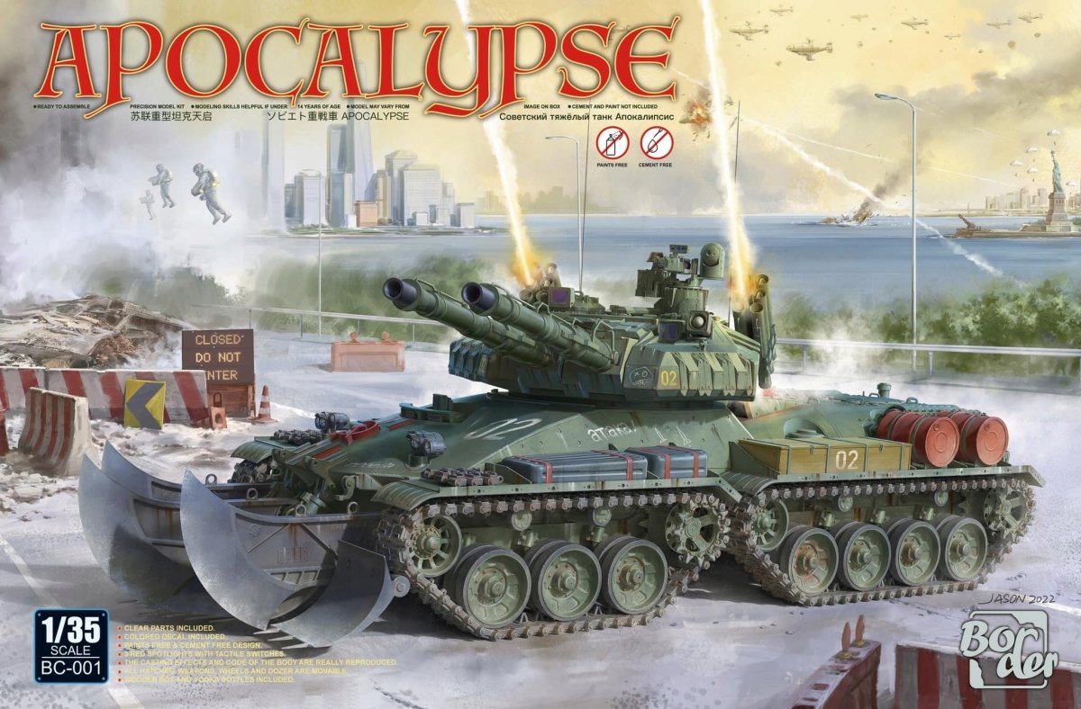 Border Model BC-001 Apocalypse Tank 1/35