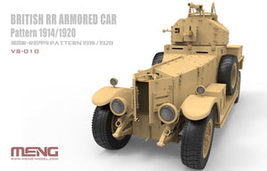 Meng Model VS-010 British RR Armored Car Pattern 1914/1920 1/35 – zdjęcie 2