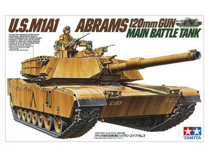 Tamiya 35156 US M1A1 Abrams Char de combat principal avec canon de 120 mm (1/35) – immagine 2