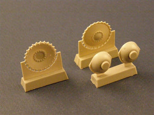 Roues motrices avec transmission Panzer Art RE35-033 pour char Panzer II à l&amp;#39;échelle 1/35 – immagine 3
