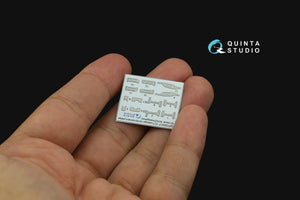 Quinta Studio QP72005 F-16 block 40/42 reinforcement plates (Hasegawa) 1/72 – zdjęcie 4