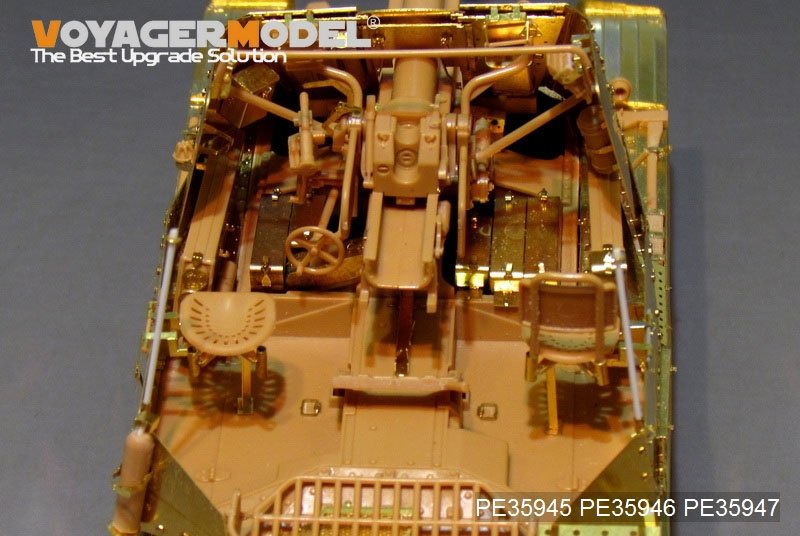 Maquette Voyager PE35945 Chasseur de chars allemand Marder III (Sd.Kfz.139) de la Seconde Guerre mondiale, à base de la maquette TAMIYA 35248 au 1/35 – Bild 16