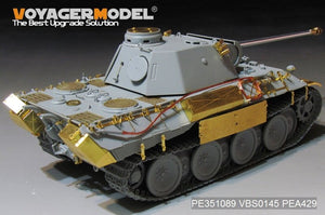 Maquette Voyager PE351089 Panther D allemand de la Seconde Guerre mondiale, version de base (pour DRAGON 6164/6299), échelle 1/35 – imagen 3