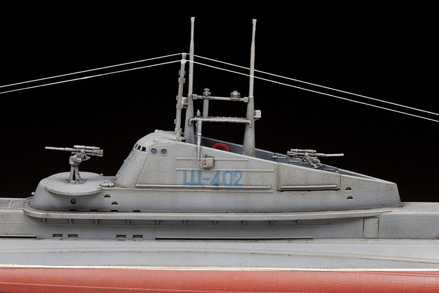 Zvezda 9041 Sous-marin soviétique de la Seconde Guerre mondiale SHCHUKA (SHCH) classe 1/144 – Bild 4